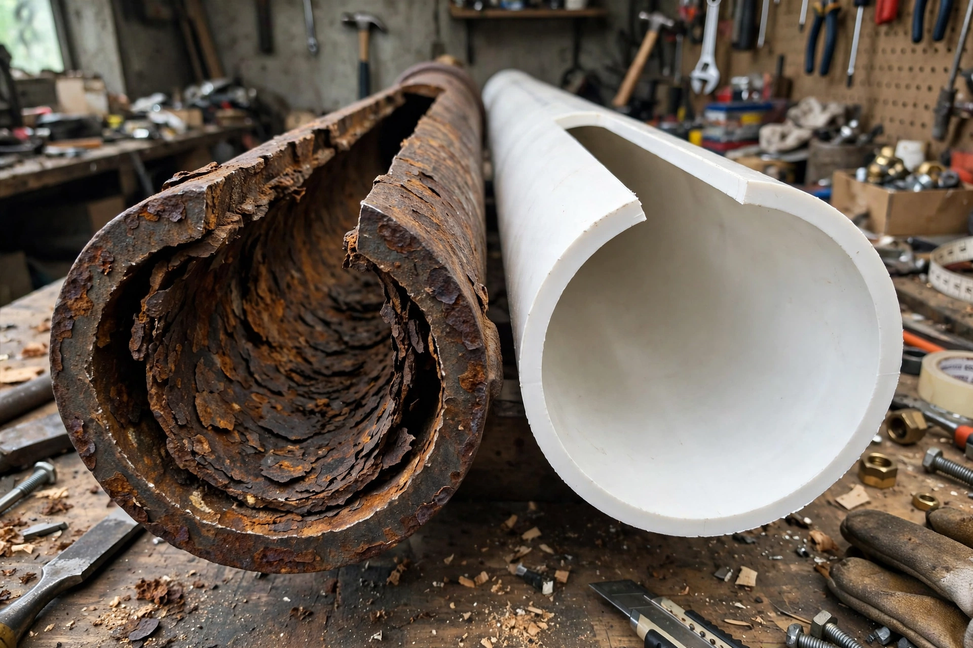 Sewer pipe materials