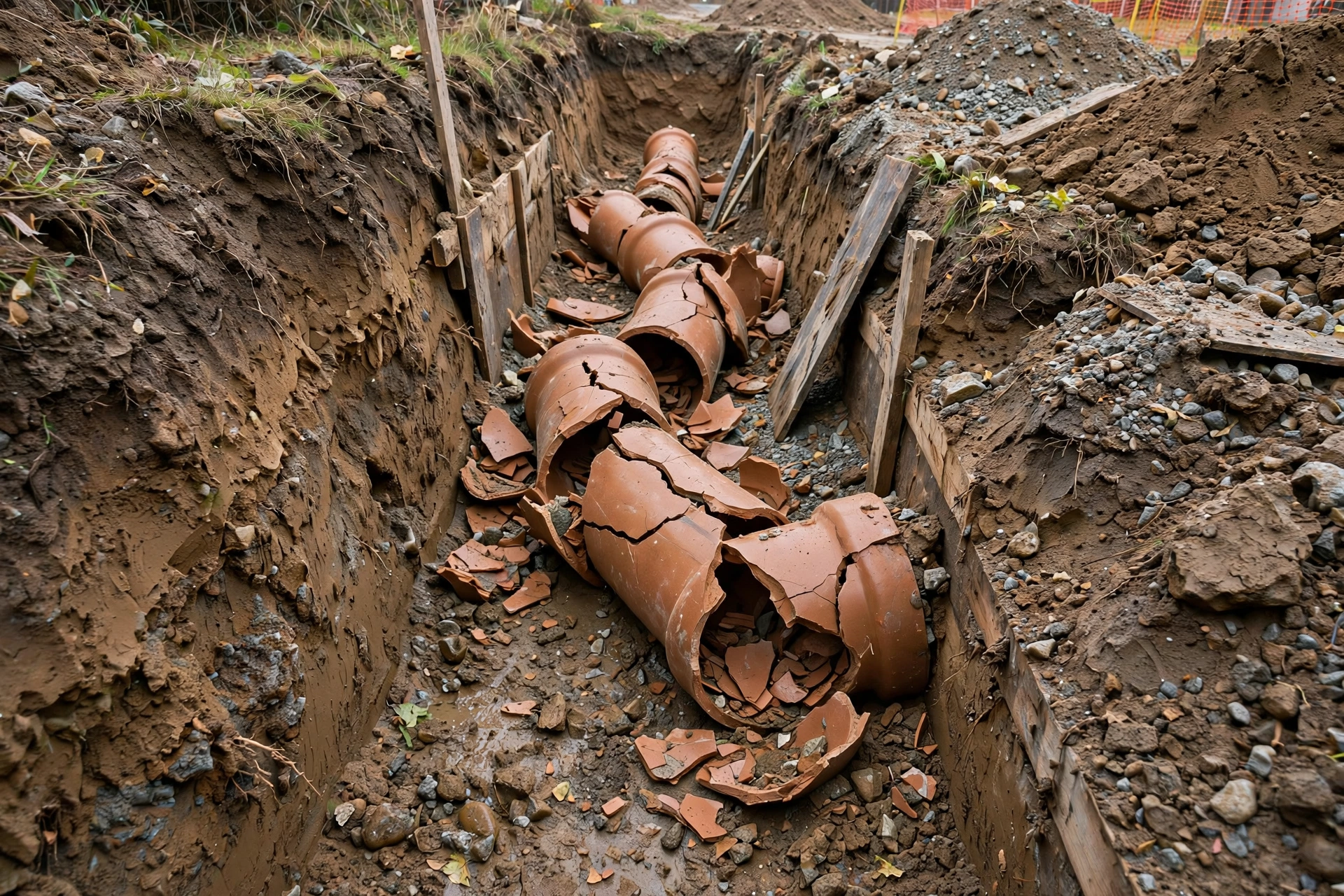 Locating pipe damage during sewer leak detection in Cerritos, CA