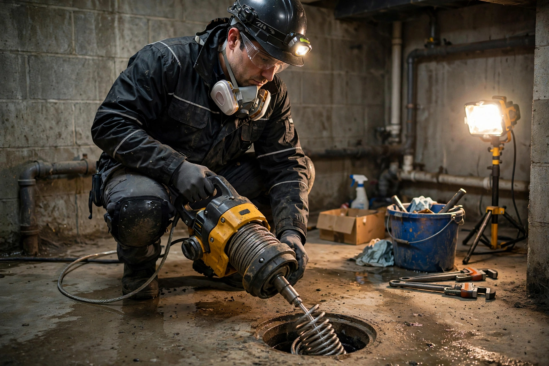 Emergency sewer backup response in Carson, CA