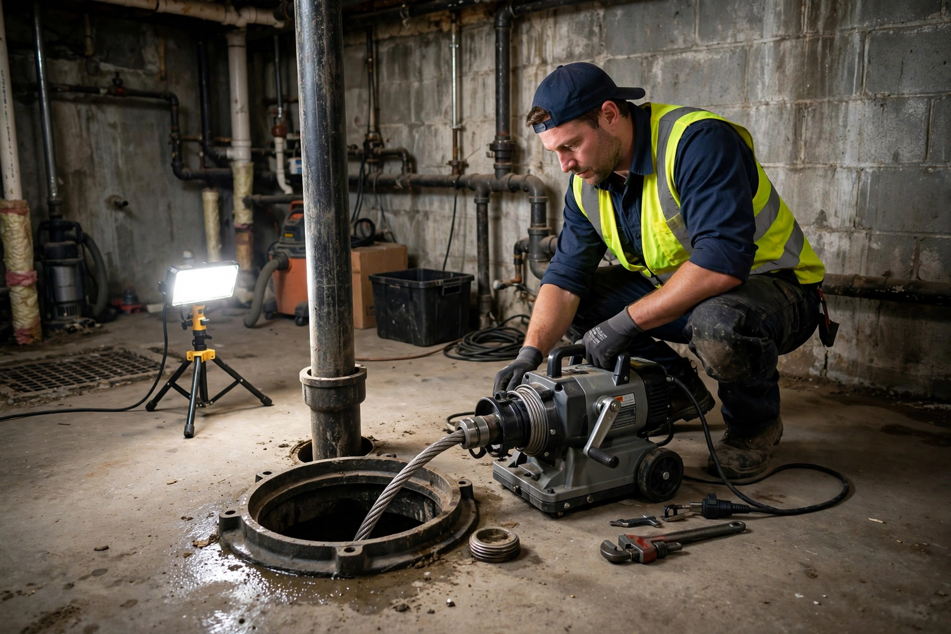 Sewer cleanout and line cleaning service in Cerritos, CA