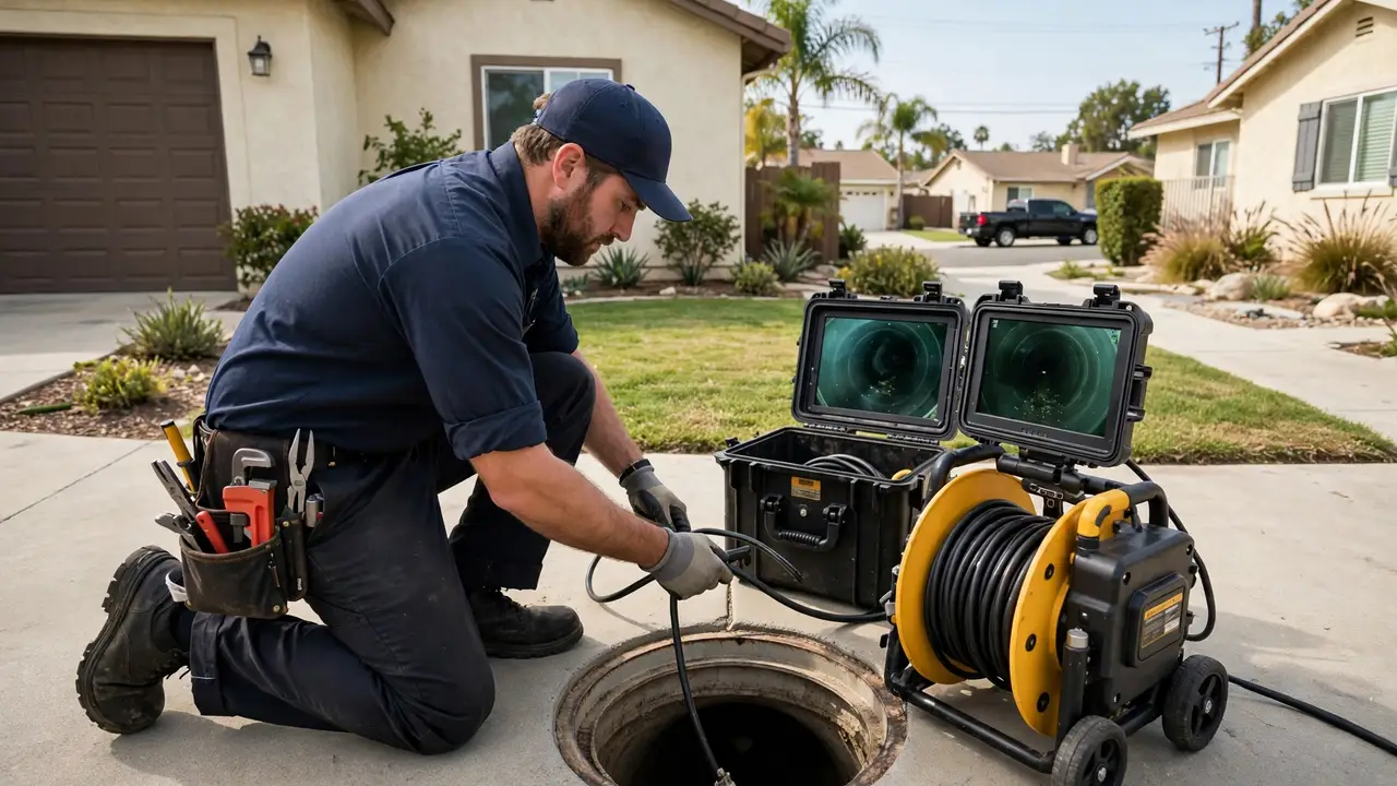 Sewer line repair service in Buena Park, CA