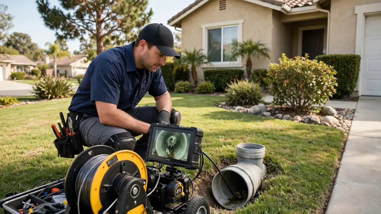 Sewer line repair service in Cypress, CA
