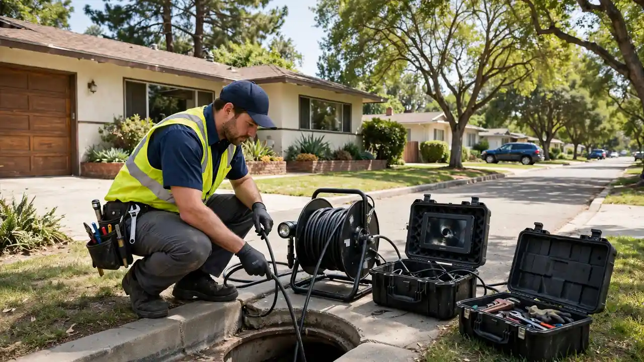 Sewer line repair service in Downey, CA