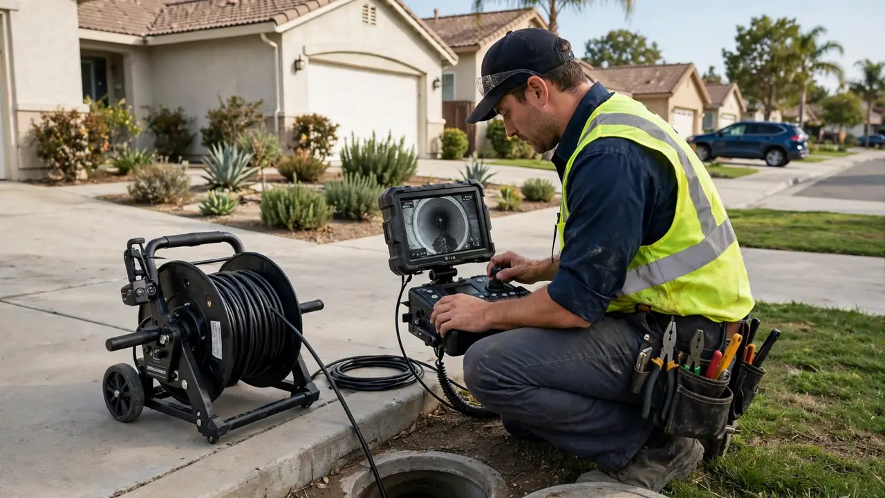 Sewer line repair service in La Palma, CA
