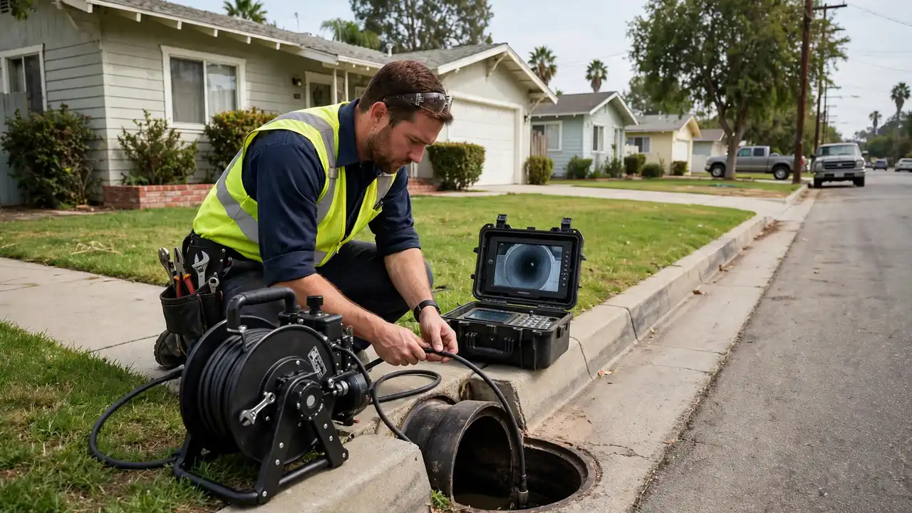 Sewer line repair service in Lakewood, CA