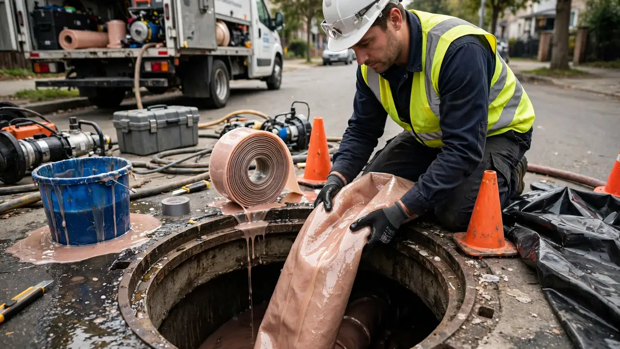 CIPP pipe lining process guide — Cerritos, CA