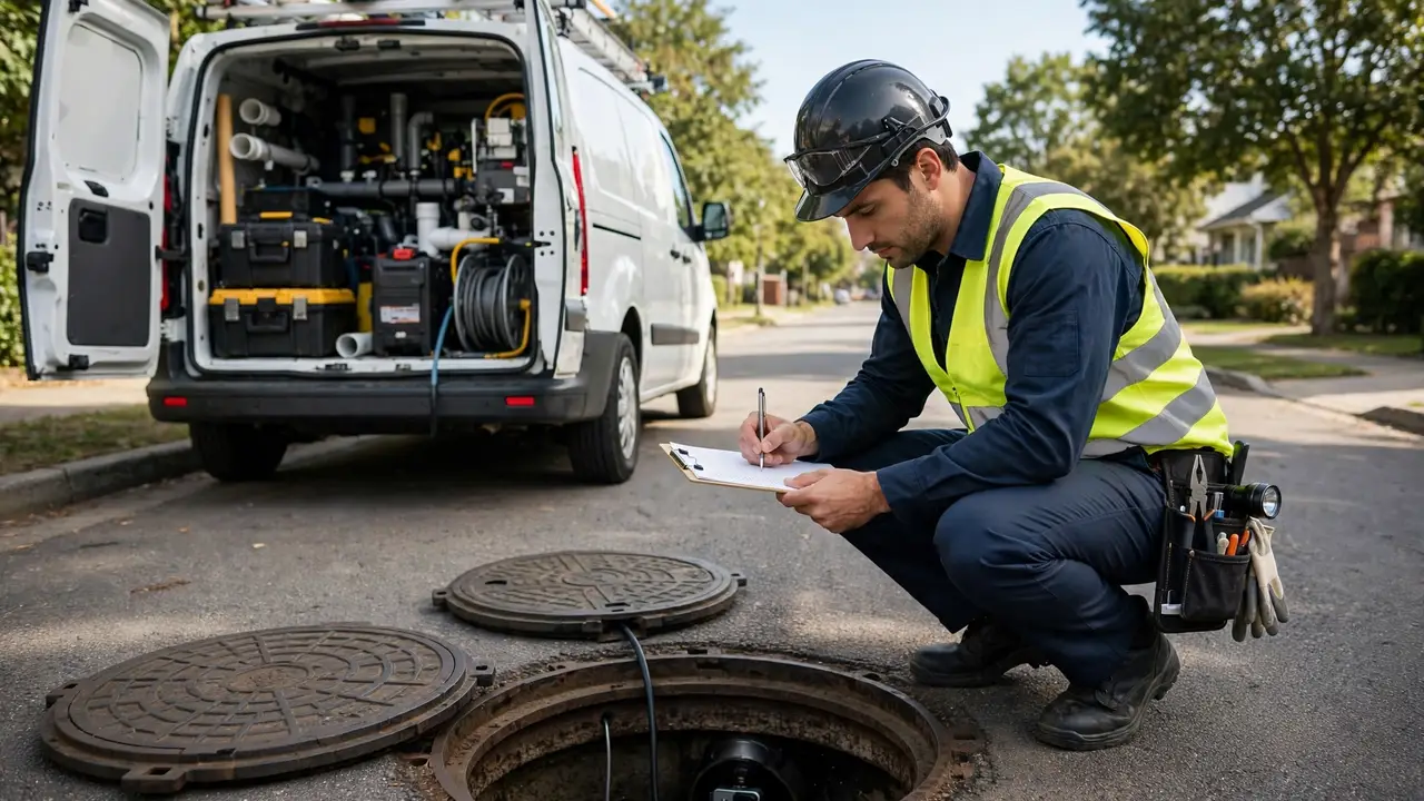 Scheduled sewer maintenance visit — Cerritos, CA