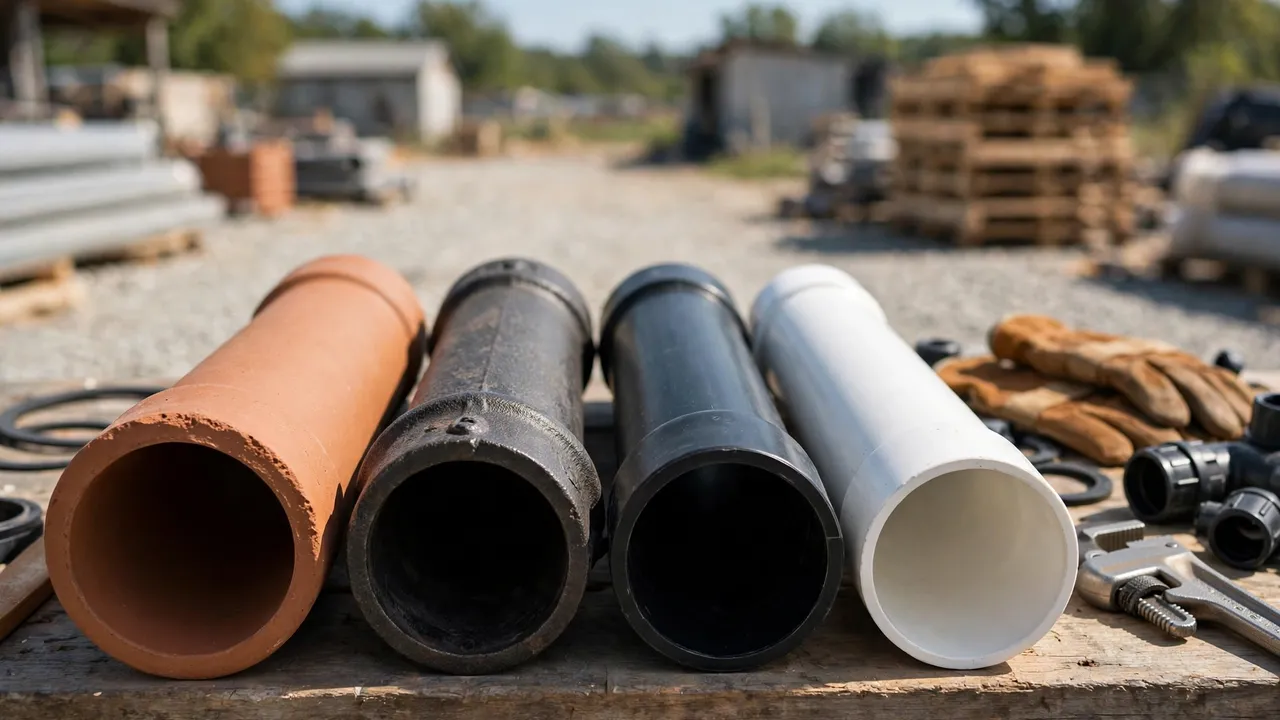 Sewer pipe materials guide — Cerritos, CA