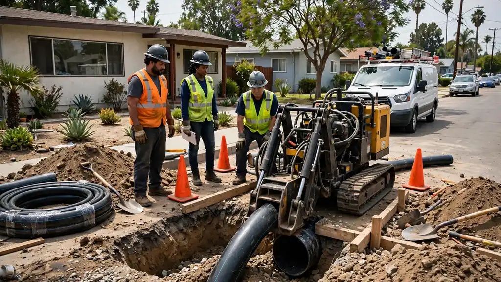 Pipe Bursting in Artesia, CA