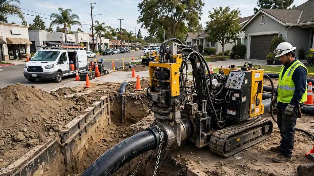 Pipe Bursting in Carson, CA