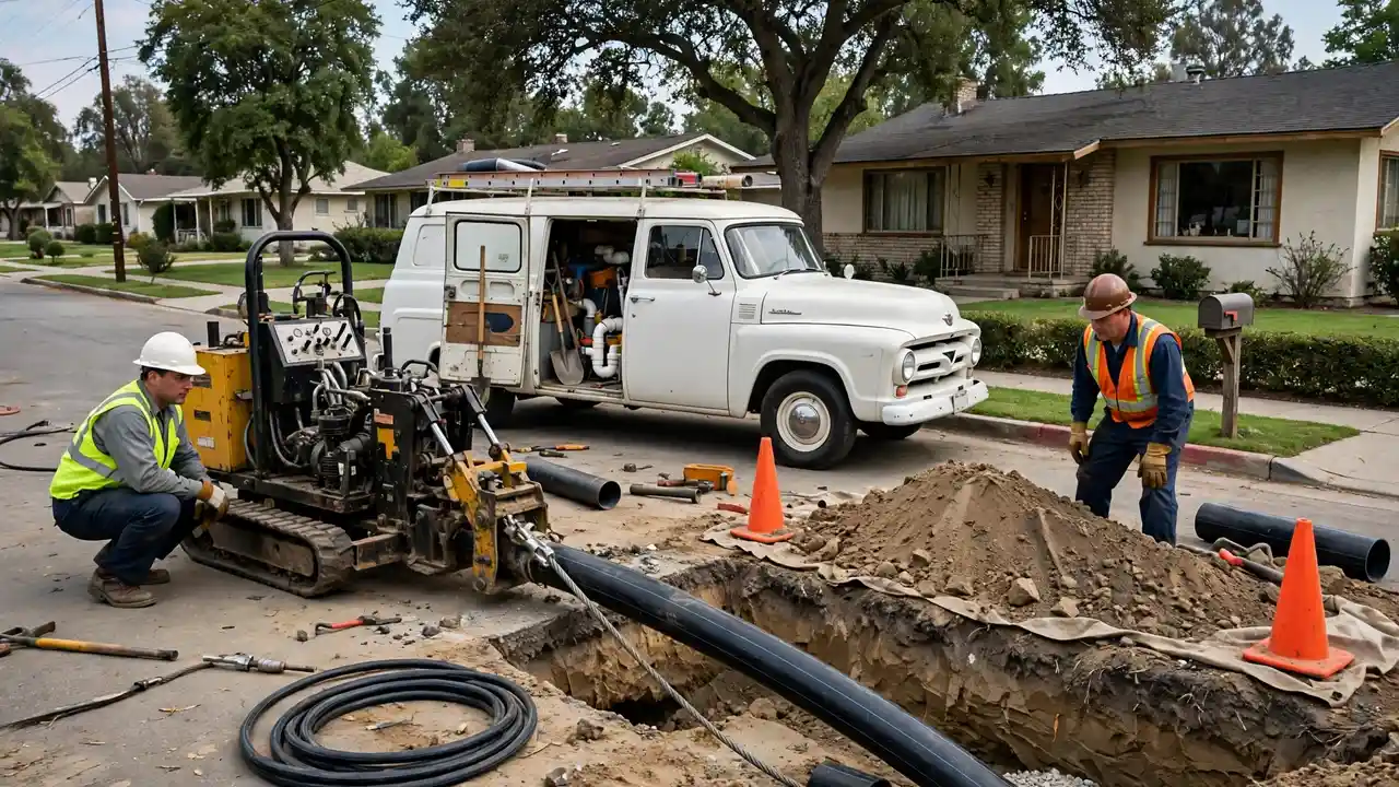Pipe Bursting in Lakewood, CA