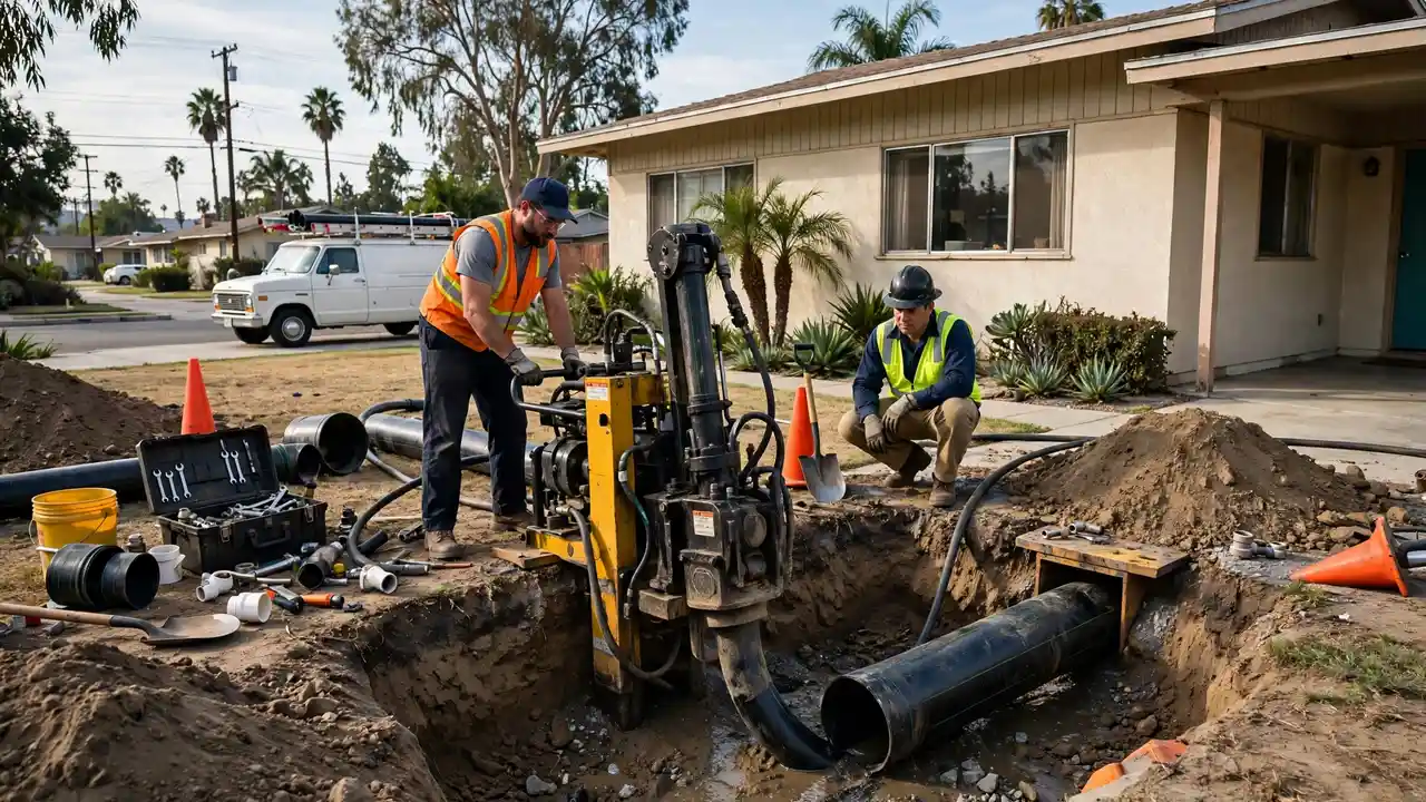Pipe Bursting in Norwalk, CA