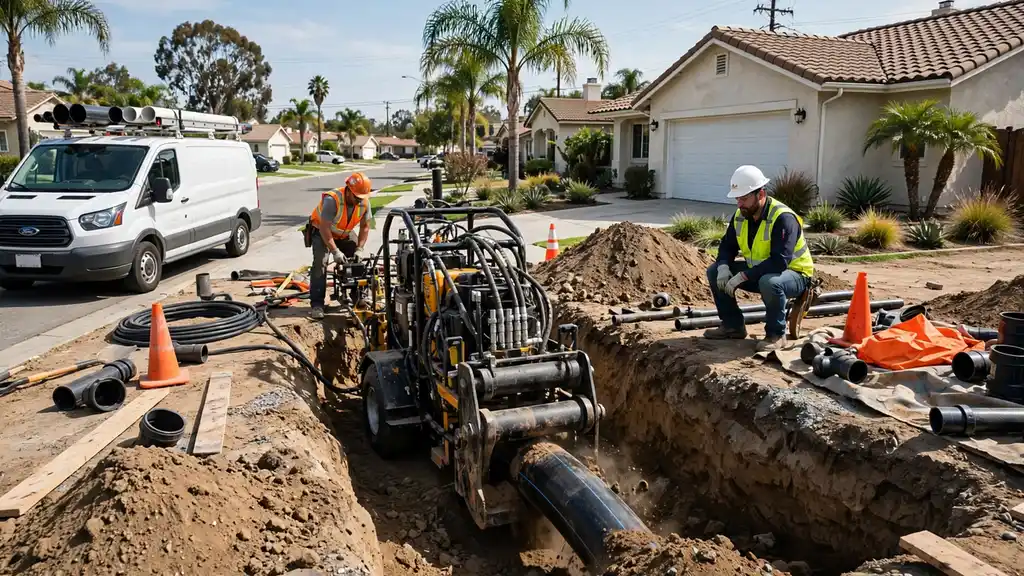 Reventado de tuberías en Stanton, CA