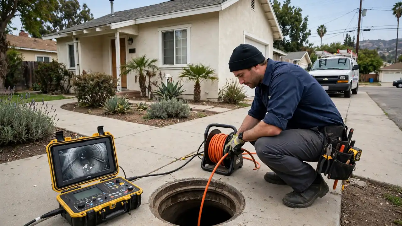 Sewer Camera Inspection in Anaheim, CA