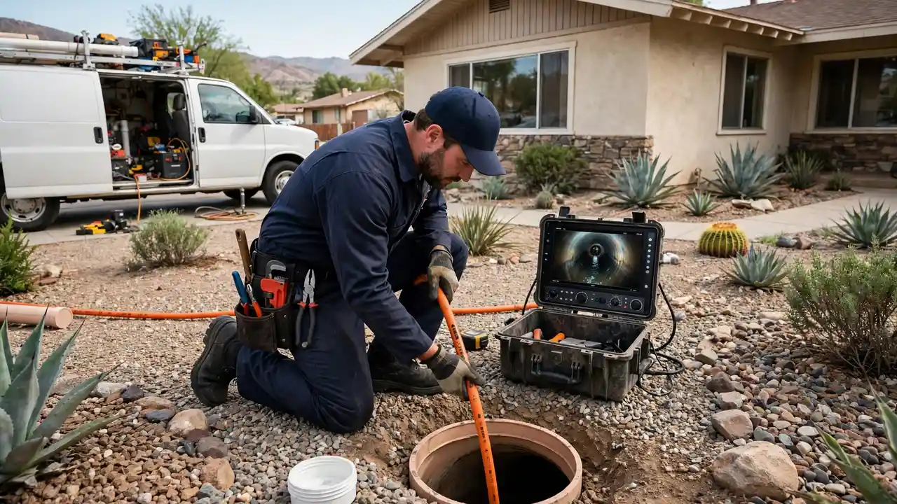 Sewer Camera Inspection in Bellflower, CA