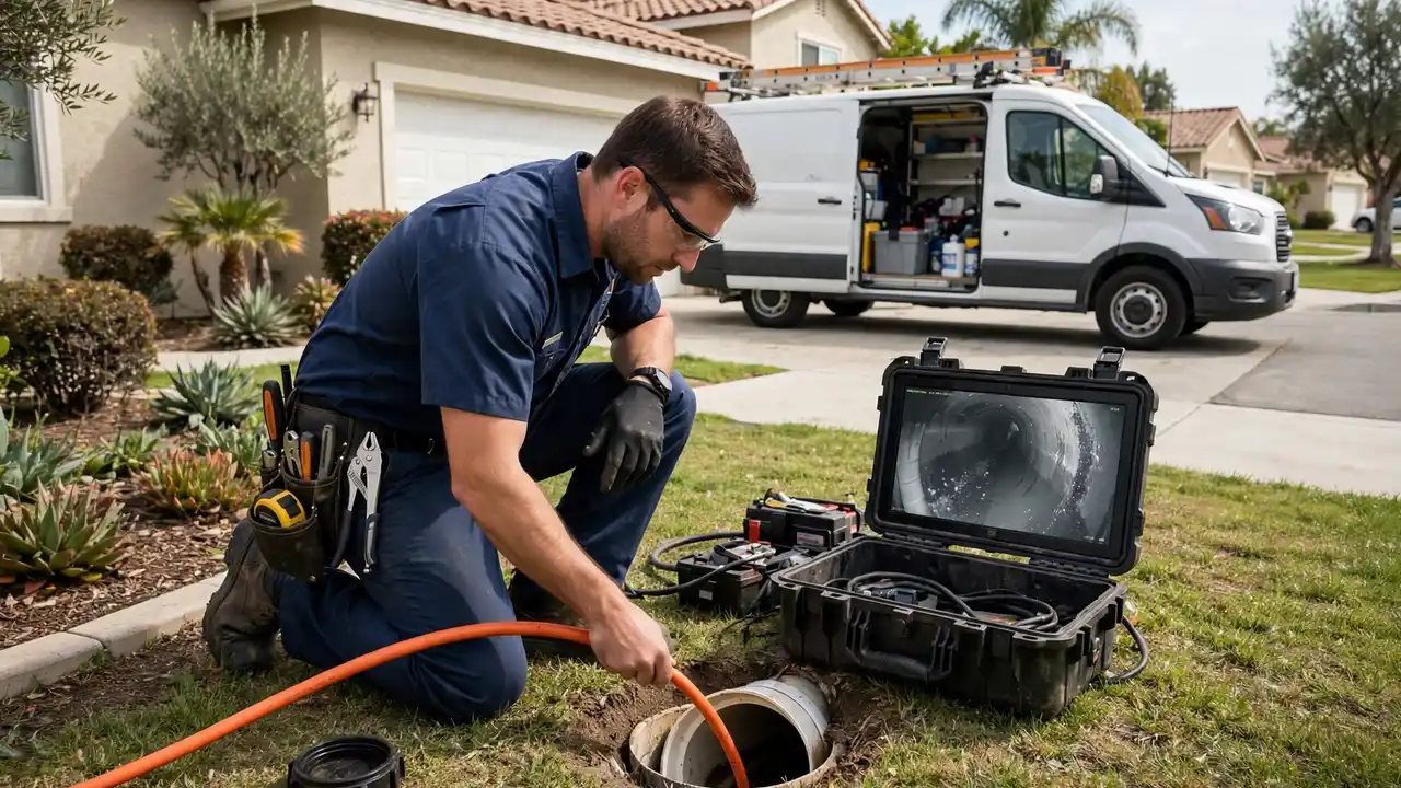 Sewer Camera Inspection in Buena Park, CA