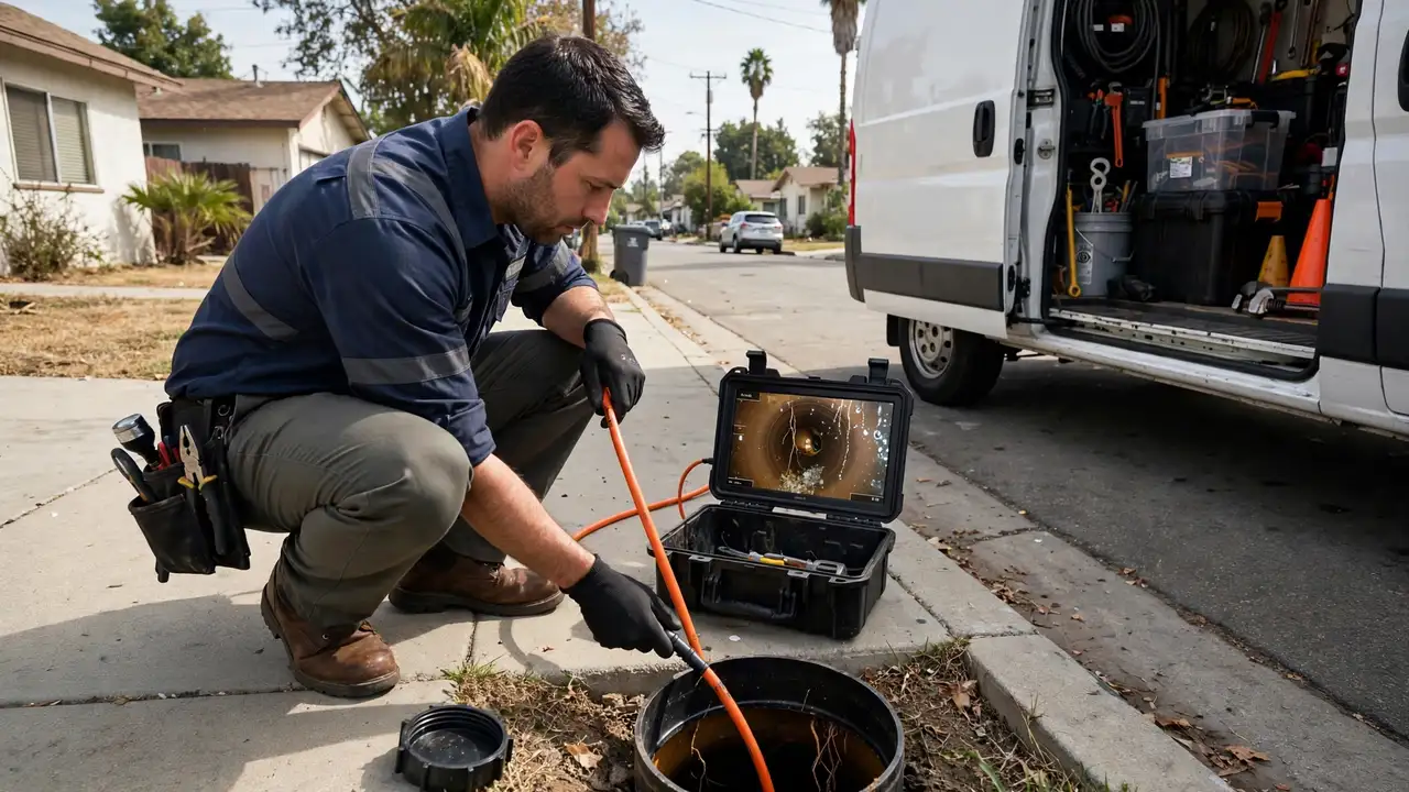 Sewer Camera Inspection in Compton, CA