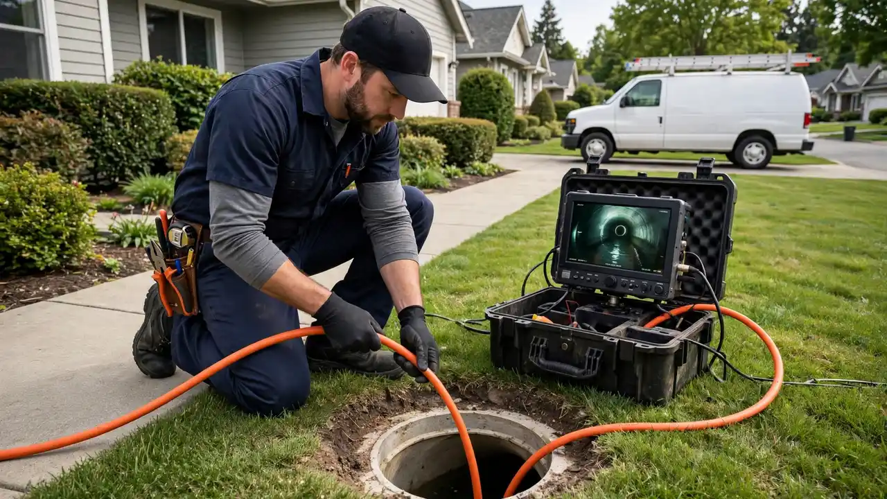 Sewer Camera Inspection in Cypress, CA