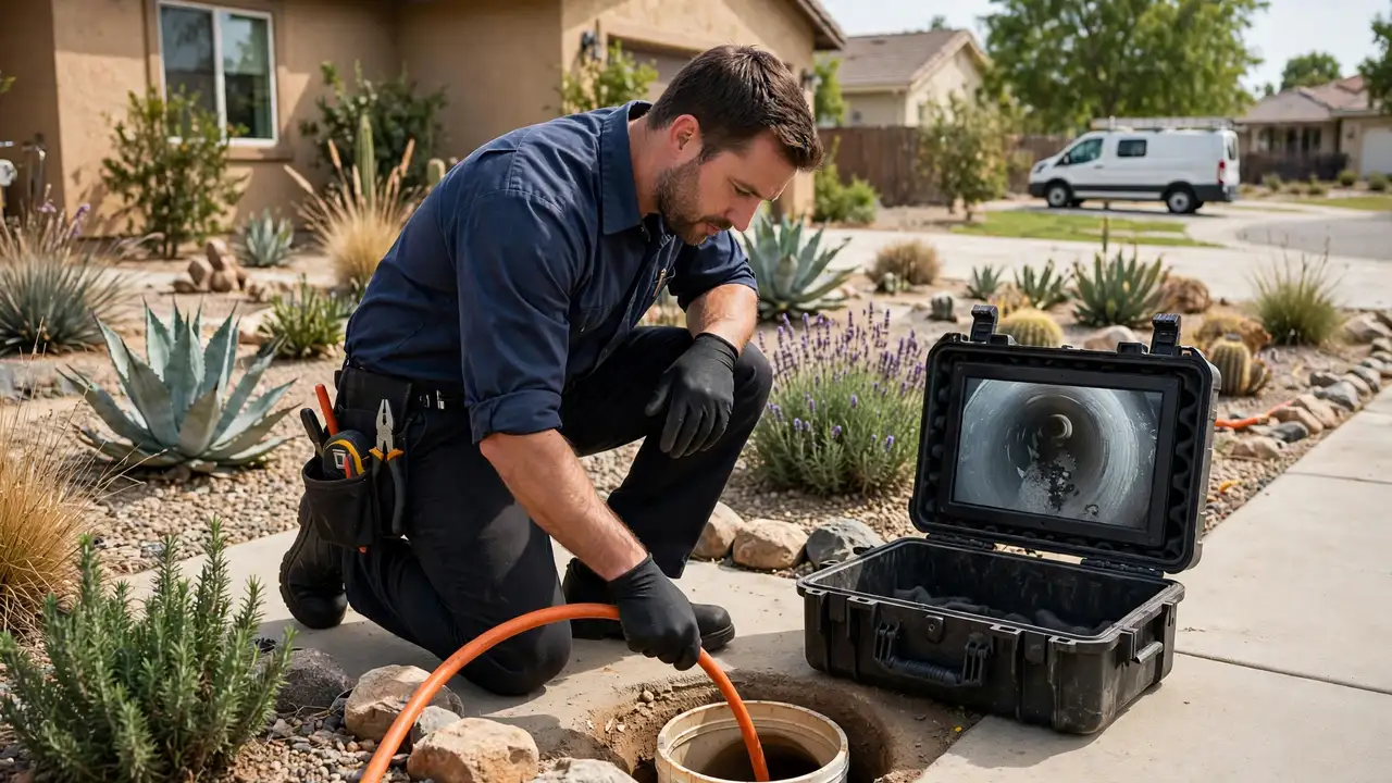 Sewer Camera Inspection in Garden Grove, CA