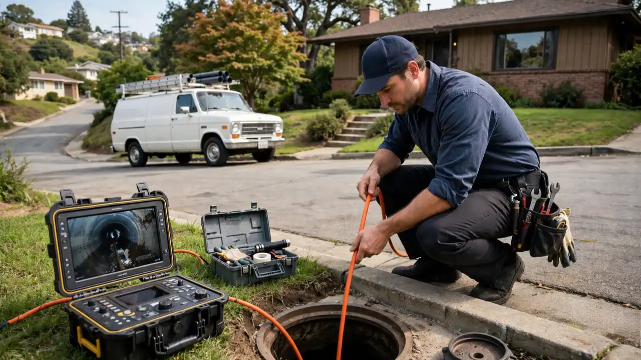 Sewer Camera Inspection in La Mirada, CA