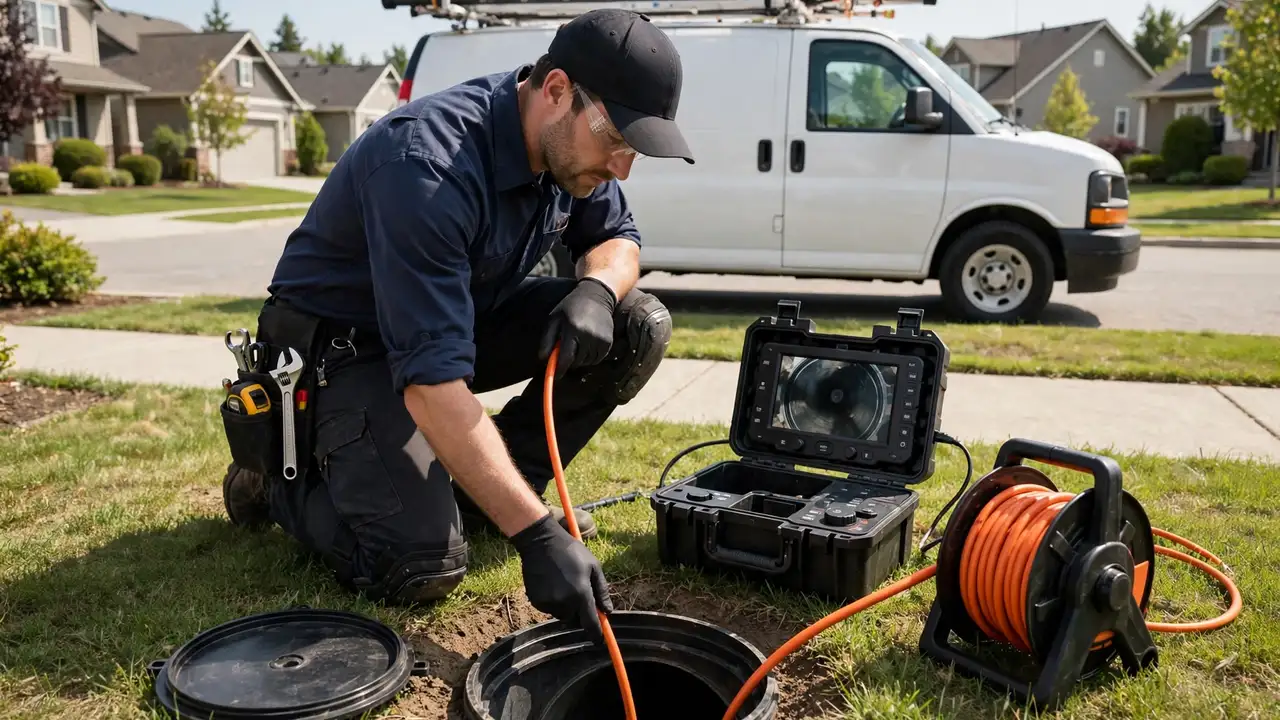 Sewer Camera Inspection in La Palma, CA