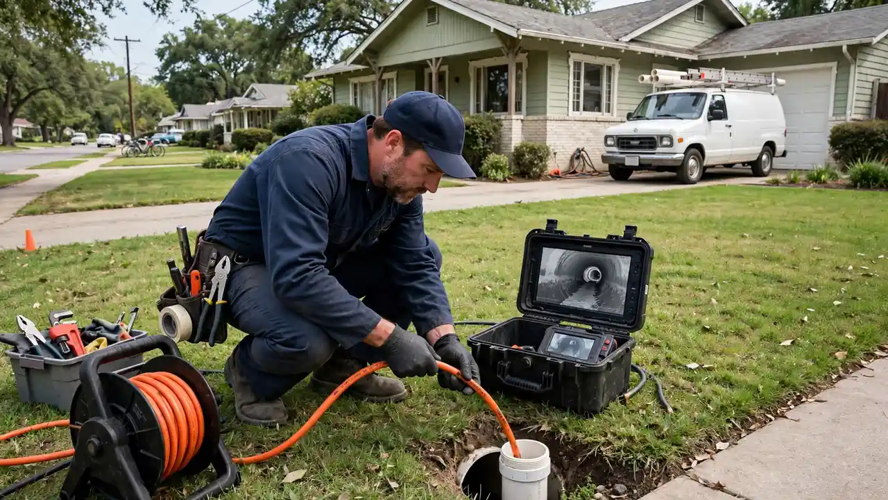 Sewer Camera Inspection in Lakewood, CA