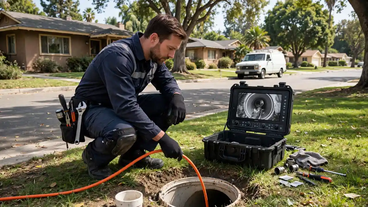 Sewer Camera Inspection in Los Alamitos, CA
