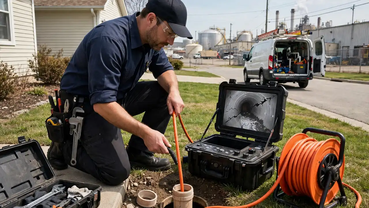 Sewer Camera Inspection in Santa Fe Springs, CA