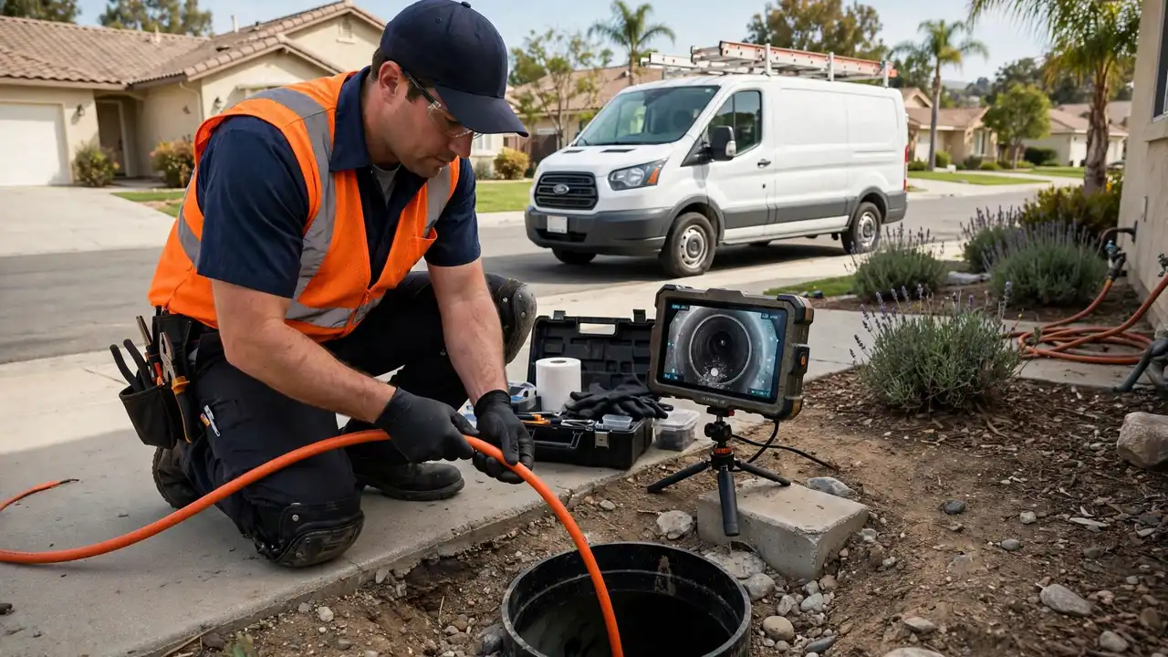 Sewer Camera Inspection in Stanton, CA