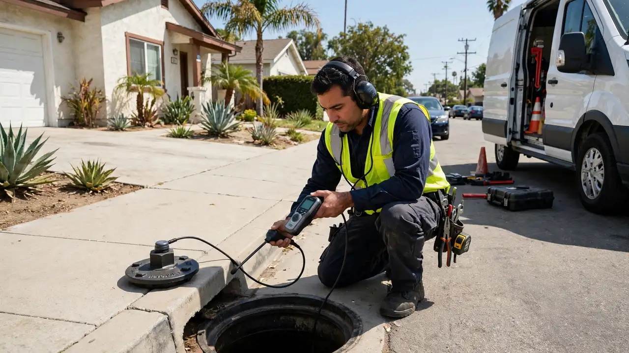 Sewer Leak Detection in Compton, CA