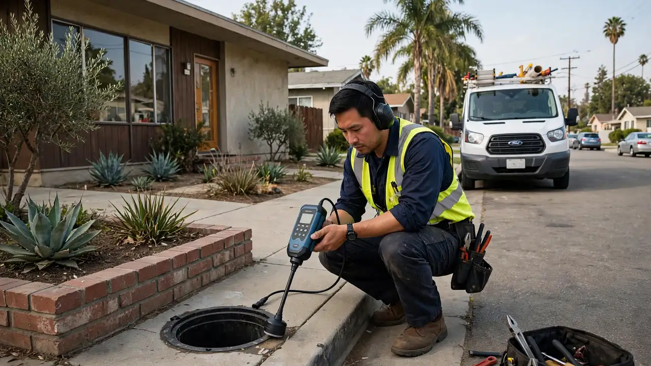 Sewer Leak Detection in Cypress, CA