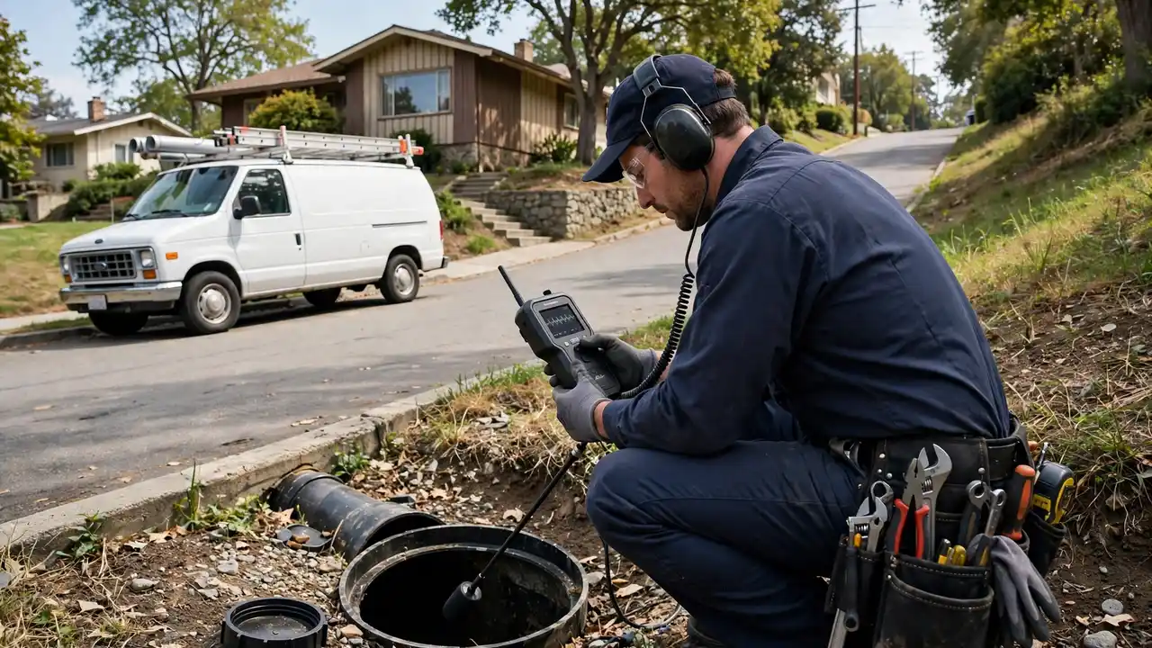 Sewer Leak Detection in Garden Grove, CA