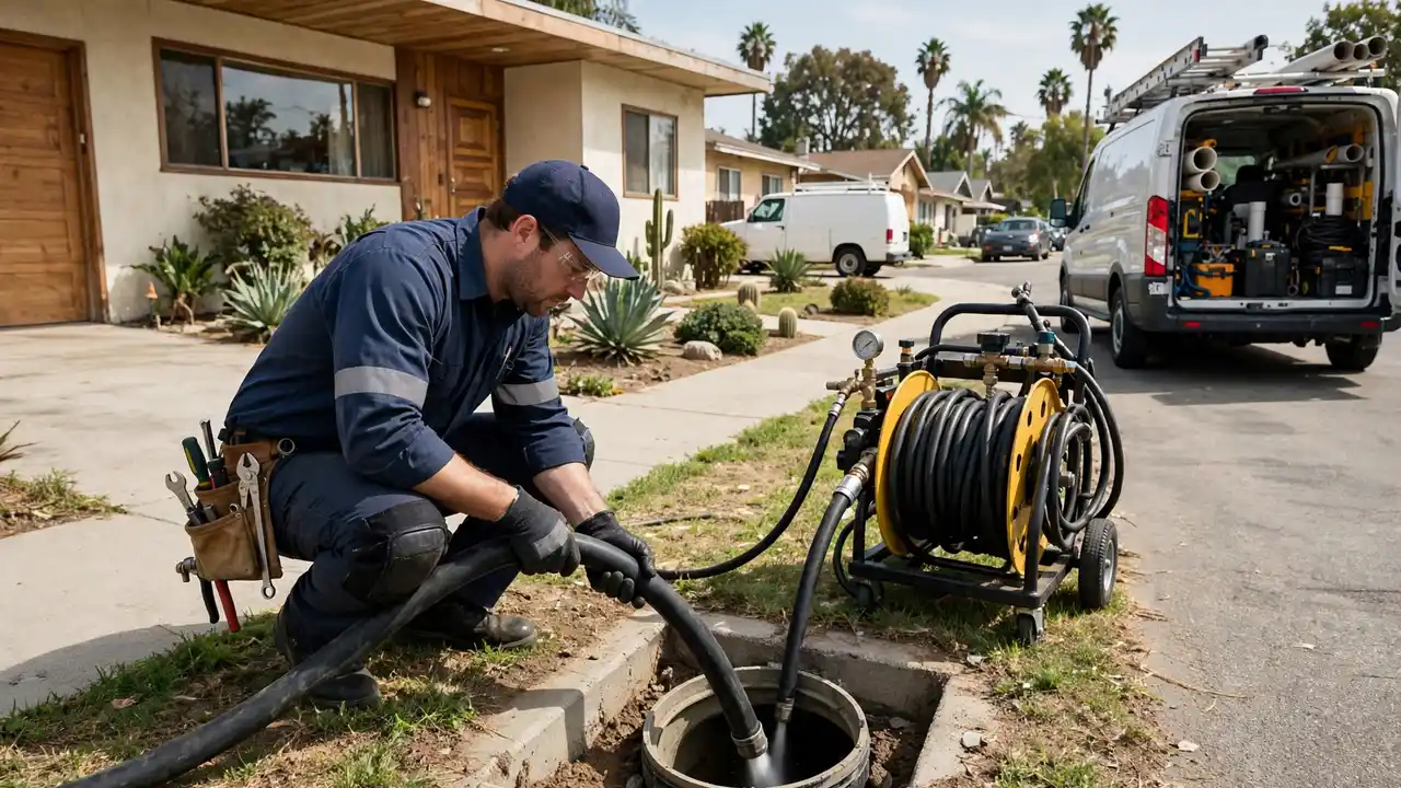 Sewer Line Cleaning in Artesia, CA