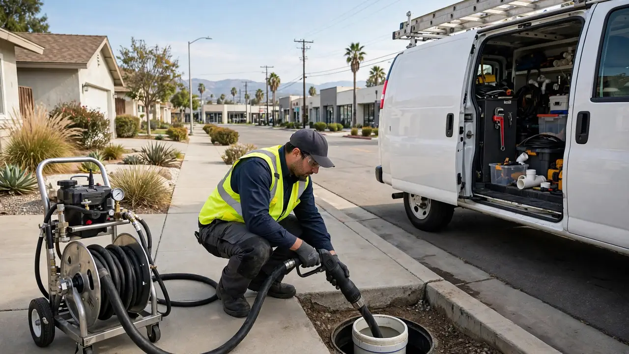 Sewer Line Cleaning in Carson, CA