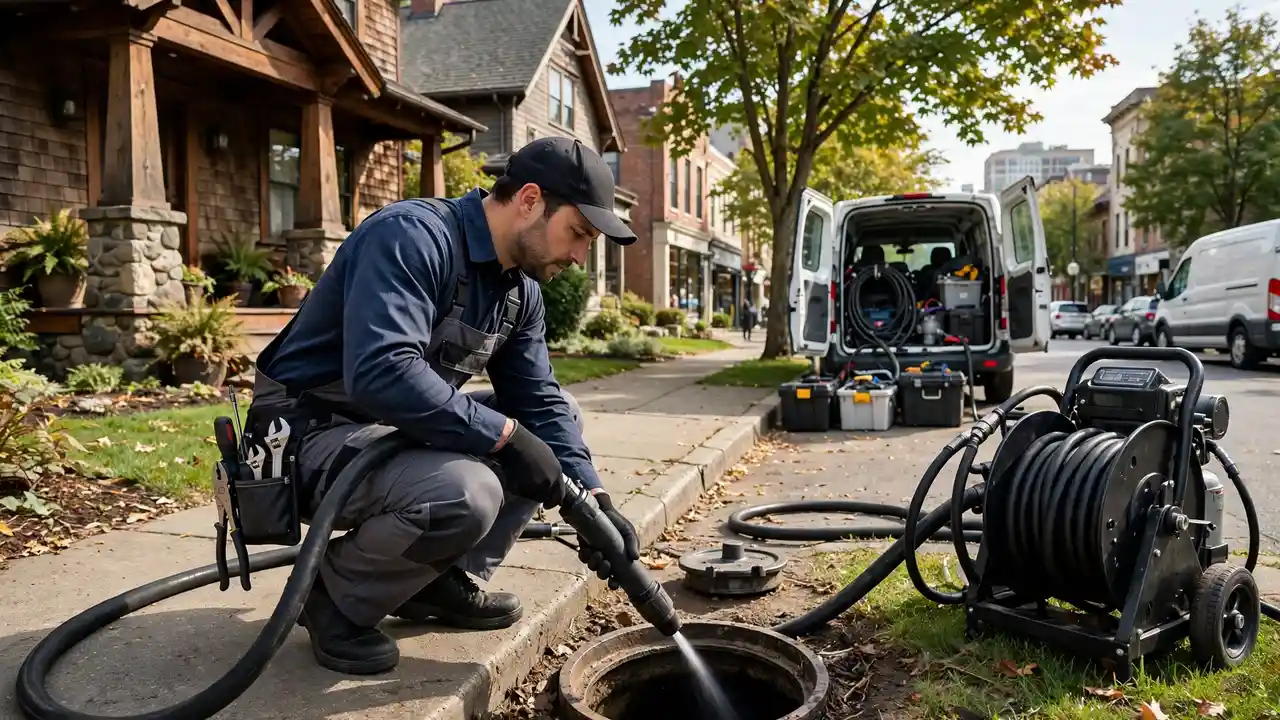 Sewer Line Cleaning in Fullerton, CA