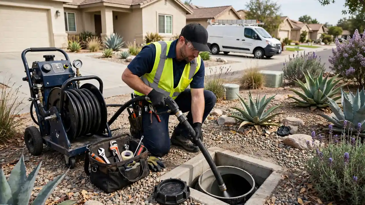Sewer Line Cleaning in Garden Grove, CA
