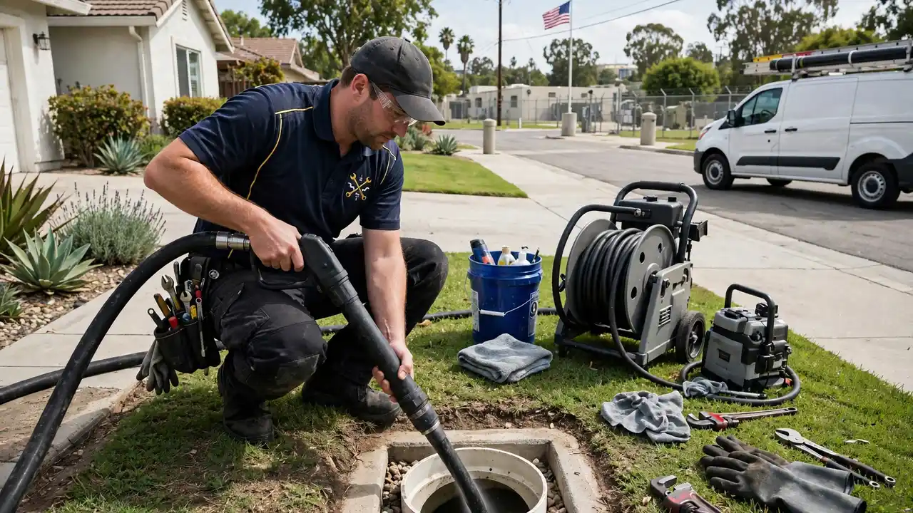 Sewer Line Cleaning in Los Alamitos, CA