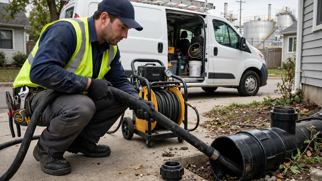 Sewer Line Cleaning in Santa Fe Springs, CA
