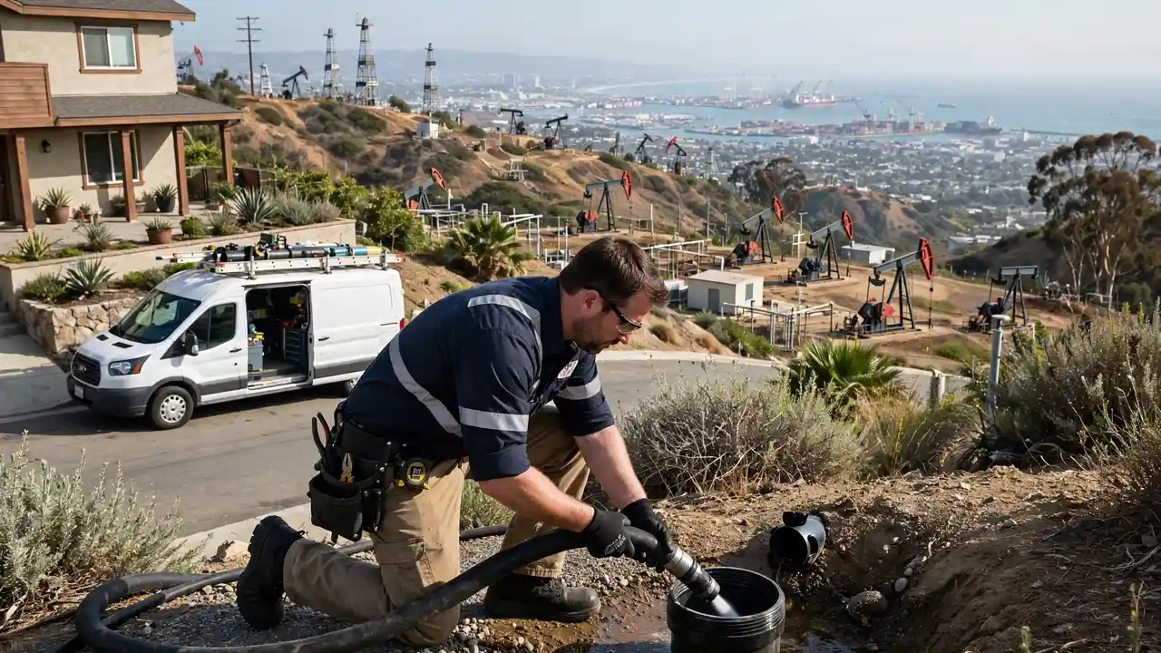 Sewer Line Cleaning in Signal Hill, CA