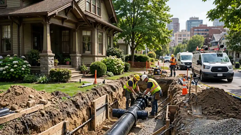Sewer Line Installation in Compton, CA