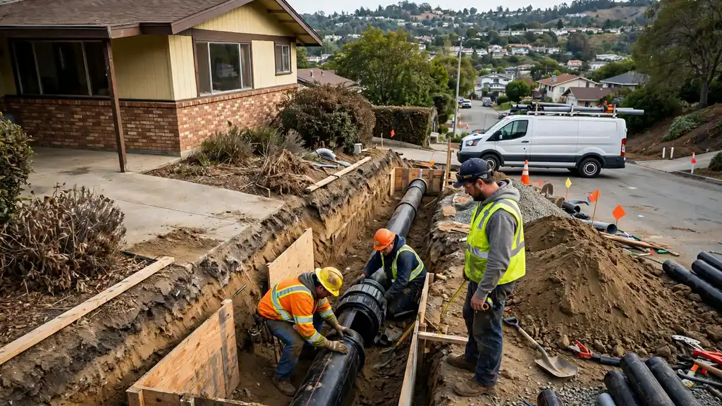 Sewer Line Installation in La Mirada, CA