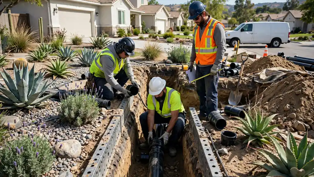 Sewer Line Installation in La Palma, CA