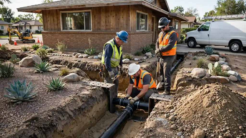 Sewer Line Installation in Los Alamitos, CA