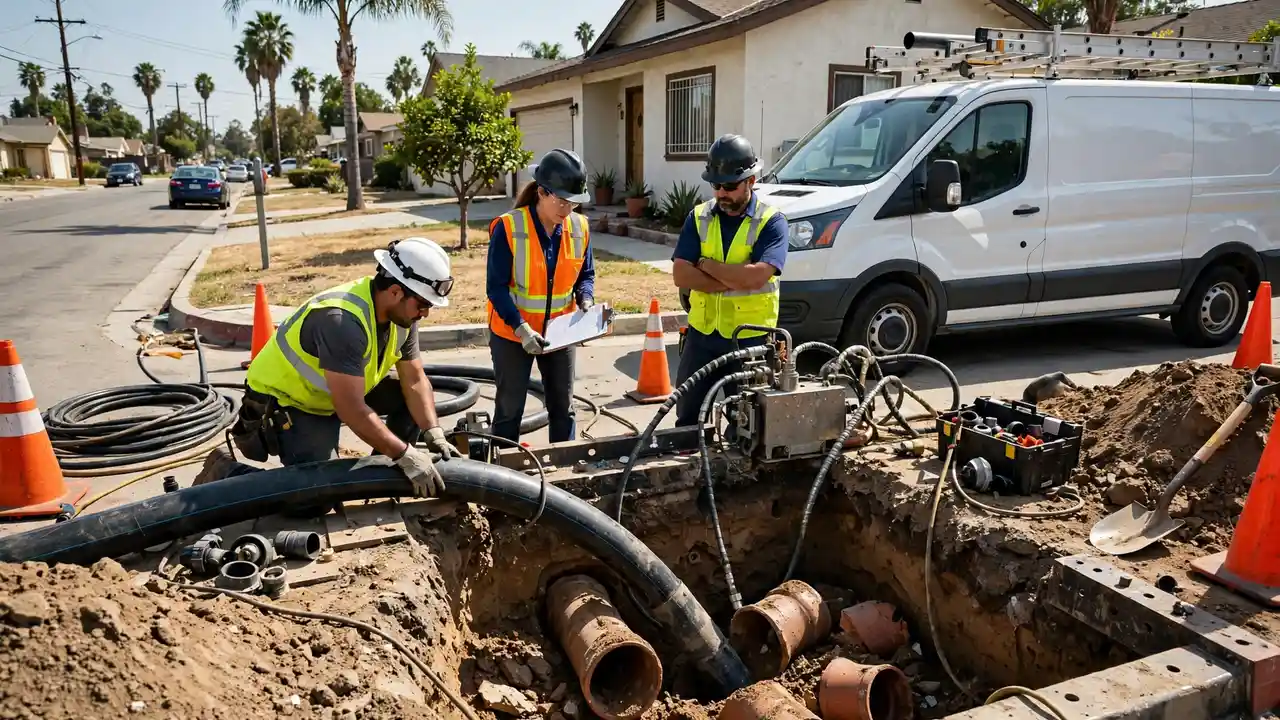 Sewer Line Replacement in Compton, CA