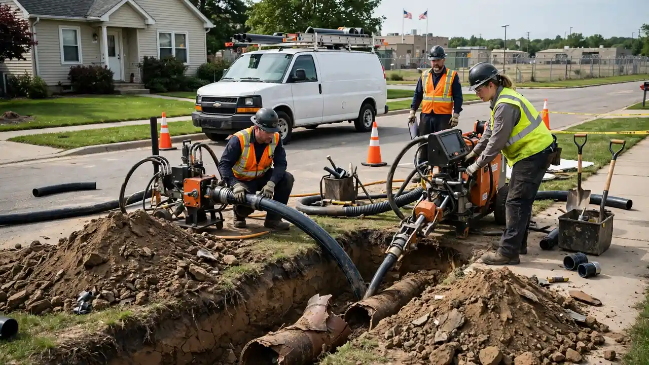 Sewer Line Replacement in Downey, CA