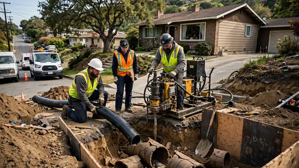 Sewer Line Replacement in Hawaiian Gardens, CA