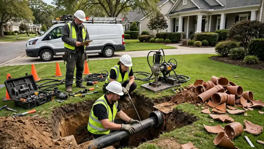 Sewer Line Replacement in Long Beach, CA