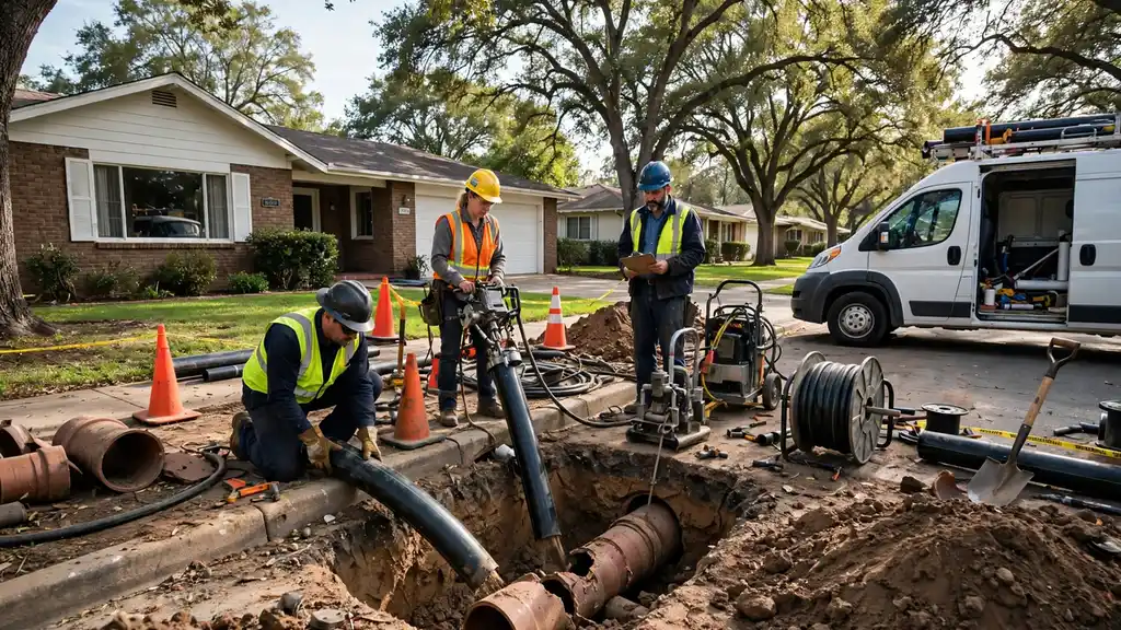 Sewer Line Replacement in Signal Hill, CA