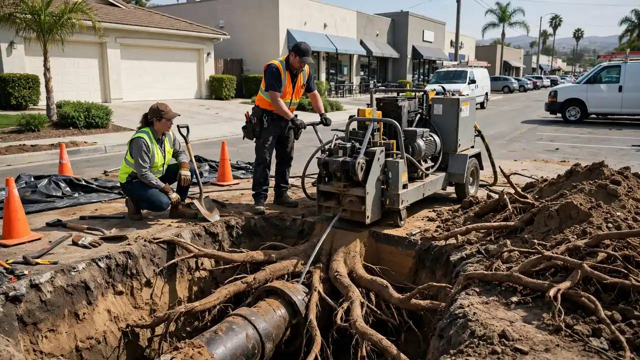 Eliminación de raíces de árboles in Carson, CA
