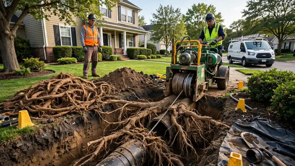 Tree Root Removal in Cypress, CA
